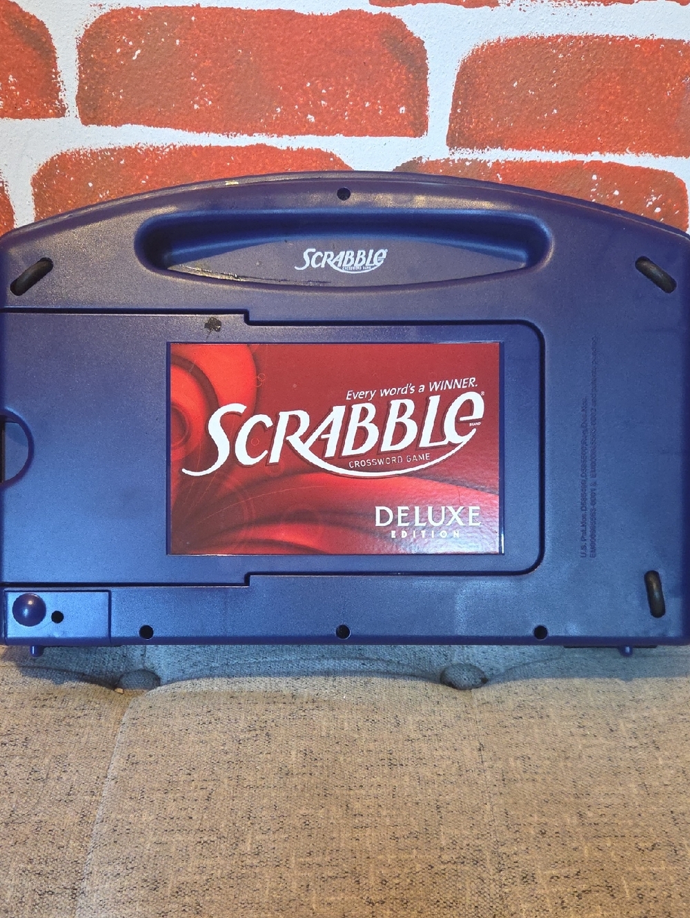 💥📃Amazon Exclusive Hasbro Scrabble Deluxe Edition Travel Case + Game💥📃